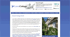 Desktop Screenshot of lawncottagedorset.co.uk